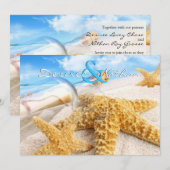 Bericht bij een bottelbruiloft kaart (Voorkant / Achterkant)