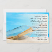 Bericht bij een bottelbruiloft kaart (Achterkant)