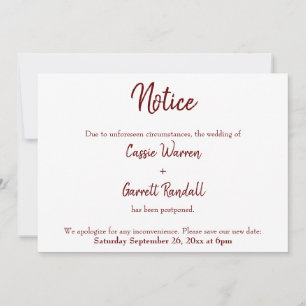 Bericht Burgundy stelt aankondiging huwelijk uit