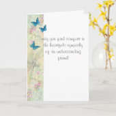 bericht etherisch art. van de sympathie het diepe kaart (Gele Bloem)