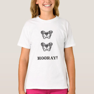 Bericht Hoorkaatanatomie Hip Hooray T-shirt