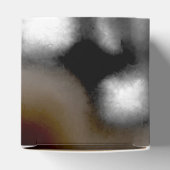 Bericht in a Bottle: Abstract bruin, Blauwgroen, B Bedankdoosjes (Bovenkant)