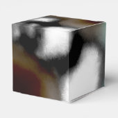 Bericht in a Bottle: Abstract bruin, Blauwgroen, B Bedankdoosjes (Achterkant)