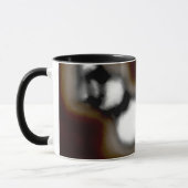 Bericht in a Bottle: Abstract bruin, Blauwgroen, B Mok (Links)