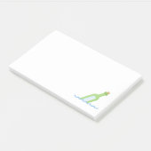 Bericht in de fles post-it® notes (Schuin)