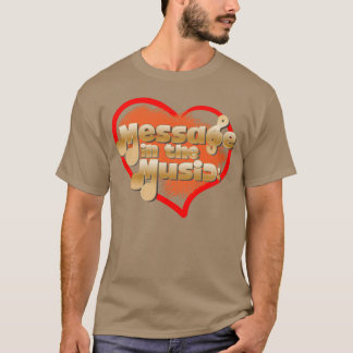 Bericht In de muziek grappig T-shirt