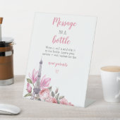 Bericht in een Baby shower Advies Teken Reclamebord Met Voetstuk (Insitu)