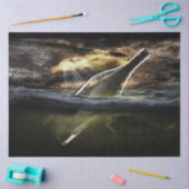 Bericht in een Bottle Ocean 20-x30 Ontkoppeling Tissuepapier (Craft)