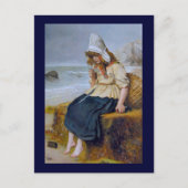 Bericht in een fles briefkaart (Voorkant)