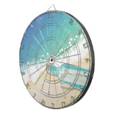 Bericht in een fles dartbord (Voorkant Rechts)