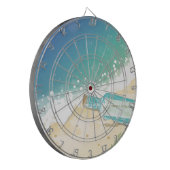 Bericht in een fles dartbord (Voorkant Links)