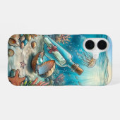 Bericht in een fles _ iPhone case 16 Hoesje (Achterkant horizontaal)