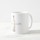 Bericht in een Fles Koffiemok (Voorkant rechts)