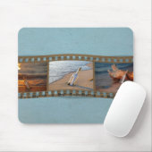 Bericht in een fles muismat (Met muis)