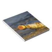 Bericht in een fles notitieblok (Schuin)