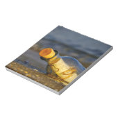 Bericht in een fles notitieblok (Linkerzijde)