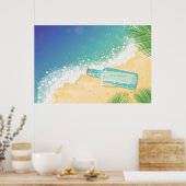 Bericht in een fles poster (Keuken)
