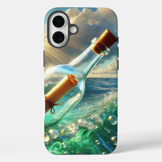 Bericht in een fles telefoonhoesje Case-Mate iPhone case (Achterkant)