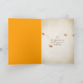 Bericht in een fles voor vriend kaart (Binnen)