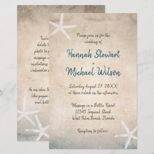 Bericht in een Uitnodiging van de Rol van de Beach