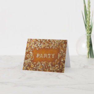 Bericht in mijn soep: Party Invitation Notitiekaar
