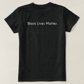 Bericht in Morse Code: Black Lives Matter. T-shirt