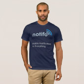 Bericht - Mobiele Meldingen voor Alles T-shirt (Voorkant volledig)