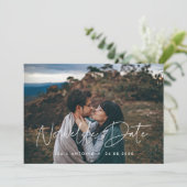 Bericht Nieuwe Mariage-datum uitgesteld Aankondiging (Staand voorkant)