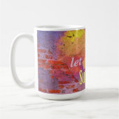 Bericht op een Muur Koffiemok (Links)