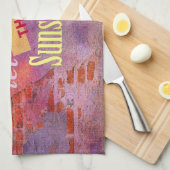 Bericht op een muur theedoek (Quarter Fold)