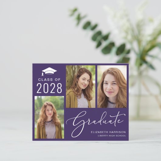 Bericht over budgetscript Paarse Afstuderen foto's (Staand voorkant)