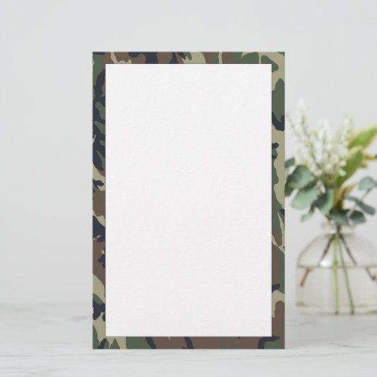Bericht over Camo Briefpapier (Staand voorkant)