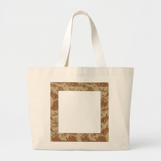 Bericht over Camo Grote Tote Bag (Voorkant)