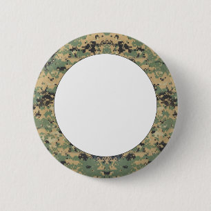 Bericht over Camo Ronde Button 5,7 Cm