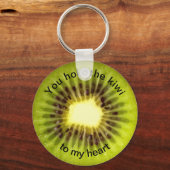 Bericht over Funny Kiwi Food Pun Sleutelhanger (Voorkant)