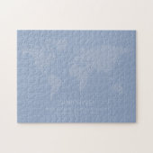 Bericht over geheime Wereldkaart bij lage contrast Legpuzzel (Horizontaal)