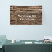 Bericht over het landhout spandoek (Beurs)