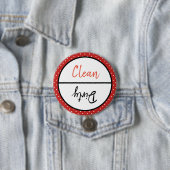 Bericht over vuilnisbak en vuilnisbak ronde button 7,6 cm (In situ)