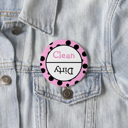 Bericht over vuilnisbak en vuilnisbak ronde button 7,6 cm (In situ)