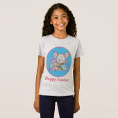 Bericht "Paasmuis toevoegen" bevestigen T-shirt (Voorkant volledig)