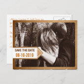 Bericht per post De Kaart Datum opslaan (Voorkant / Achterkant)