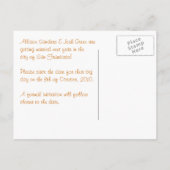 Bericht per post De Kaart Datum opslaan (Achterkant)