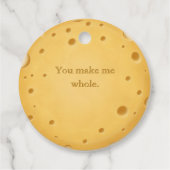  bericht Romantische Humor Bedankjes Labels (Achterkant)