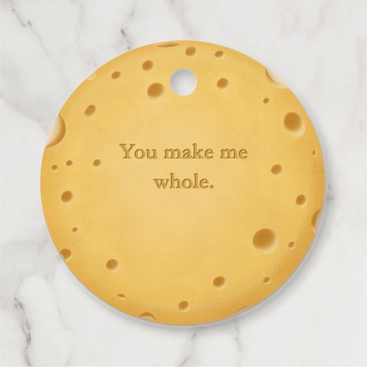  bericht Romantische Humor Bedankjes Labels (Achterkant)