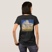 Bericht van de Aarde aan de Mensen T-shirt (Achterkant volledig)