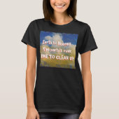 Bericht van de Aarde aan de Mensen T-shirt (Voorkant)