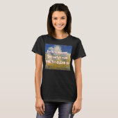 Bericht van de Aarde aan de Mensen T-shirt (Voorkant volledig)