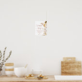 Bericht van de bump gold butterfly poster (Keuken)