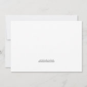 Bericht van een Fles-Strandontvangst Alleen Kaart (Achterkant)