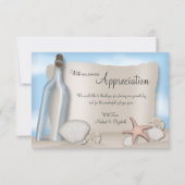 Bericht van een flesje - Beach Bedankt voor je pla (Voorkant)